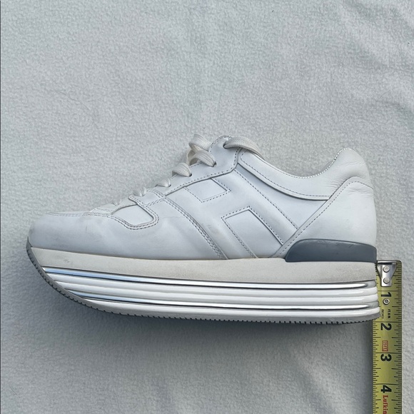 Leather Hogan Platform Sneakera - Picture 8 of 8